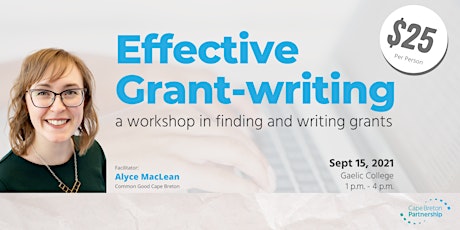 Effective Grant-writing - a workshop in finding and writing grants