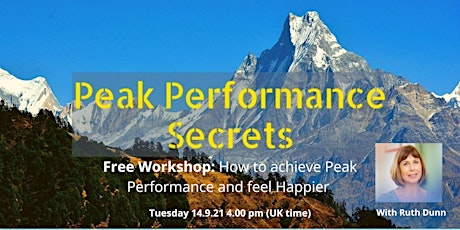 FREE Workshop: Mental Fitness - How to Reach Peak Performance primary image
