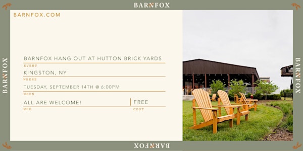 Hutton Hangout @ The Brickyards!
