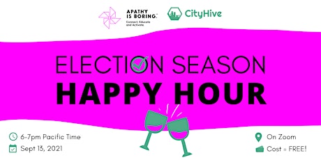 Cancelled: Election Season Happy Hour