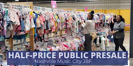 HALF-PRICE PRESALE | OCT 8| JBF NASHVILLE - FALL 2021 primary image