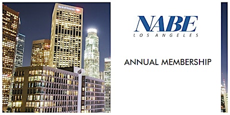 LA NABE 2021-22 Annual Membership Registration primary image