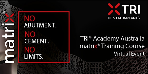 Virtual Event |TRI® Academy Australia | matrix® Training Course