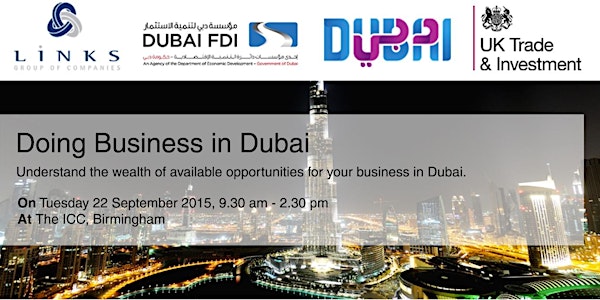 Doing Business in Dubai - Birmingham, UK