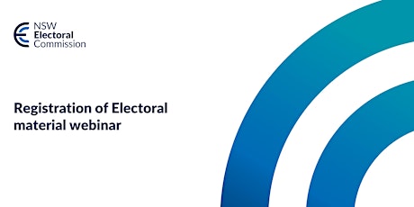 Registration of Electoral Material Webinar