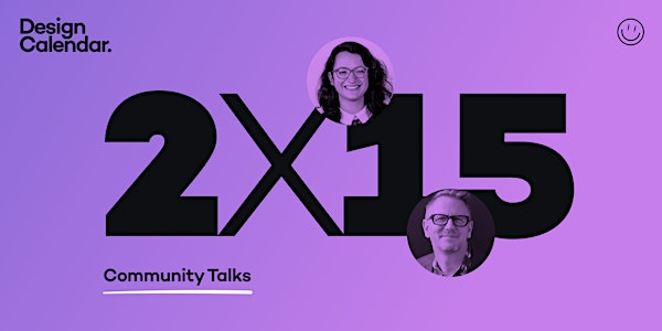2X15 Creative Community Talks | September