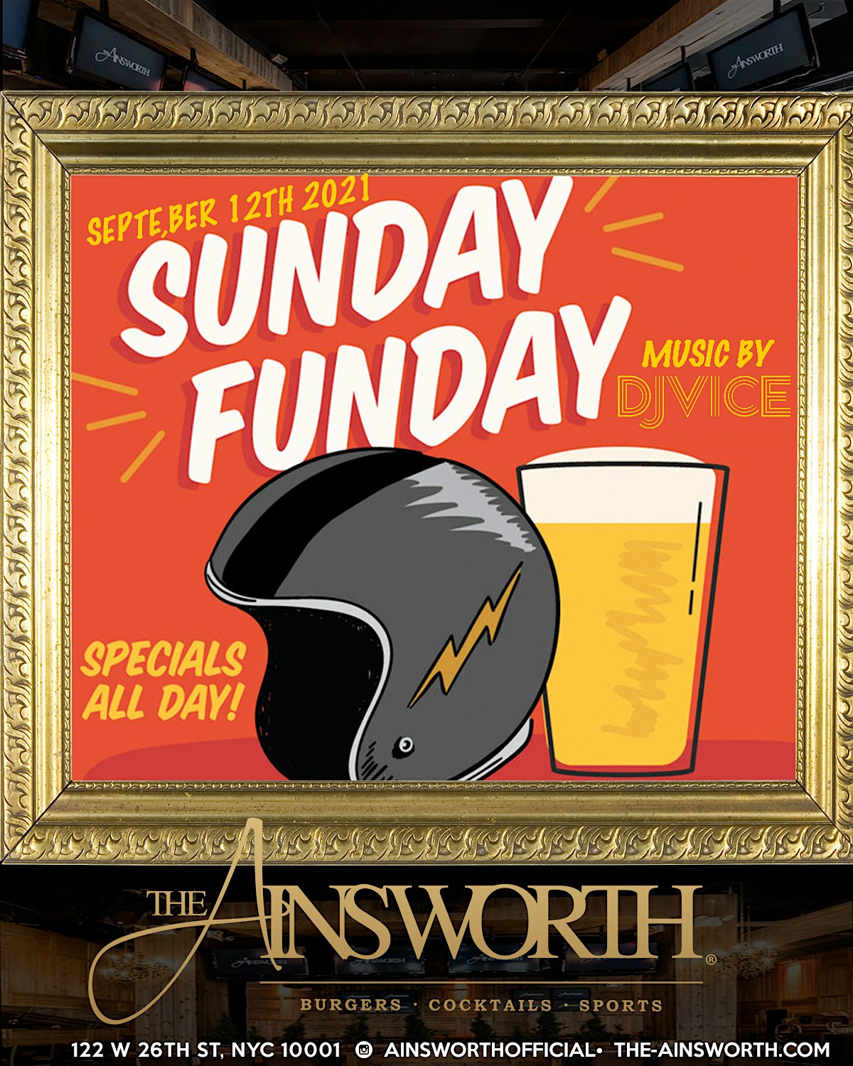 Sunday Funday @ The Ainsworth