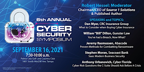 6th Annual Cyber Security Symposium