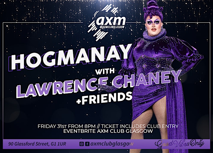 
		Hogmanay at AXM with Lawrence Chaney & Friends image
