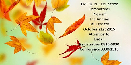 FMC/PLC Fall Update 2015 - Attention to Detail primary image