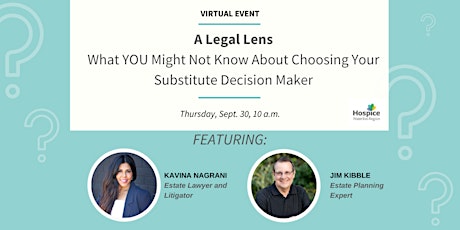 A Legal Lens : What YOU Might Not Know About Choosing Your SDM. primary image