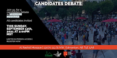 Candidate's Debate Series - Edmonton Griesbach