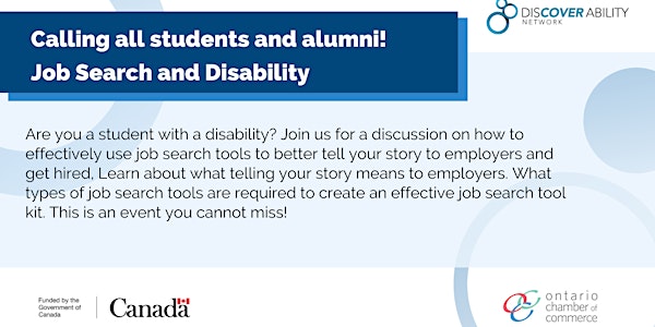 Guelph University: Job search with a disability