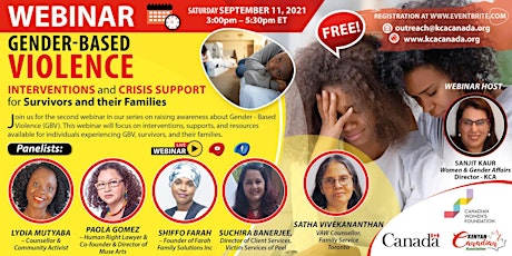 Gender-Based Violence Crisis Intervention & Support forSurvivors & Families