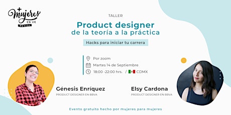 Taller "Product Design: de la teoría a la práctica".