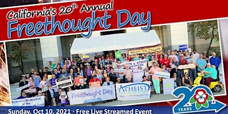California Freethought Day 2021 primary image