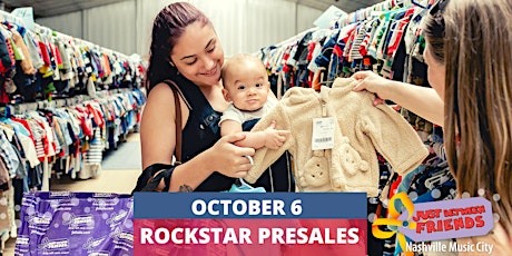 ROCKSTAR PRESALES | OCT 6 | JBF NASHVILLE - FALL 2021 primary image