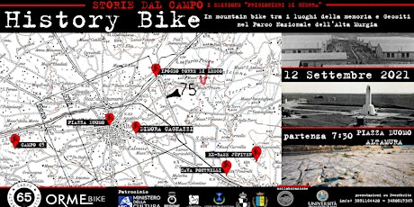 Immagine principale di HISTORY BIKE - In bicicletta tra i luoghi della memoria e Geositi nel Parco 