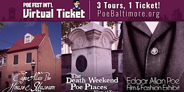 VIRTUAL FESTIVAL PASS, 2021 International Edgar Allan Poe Festival & Awards