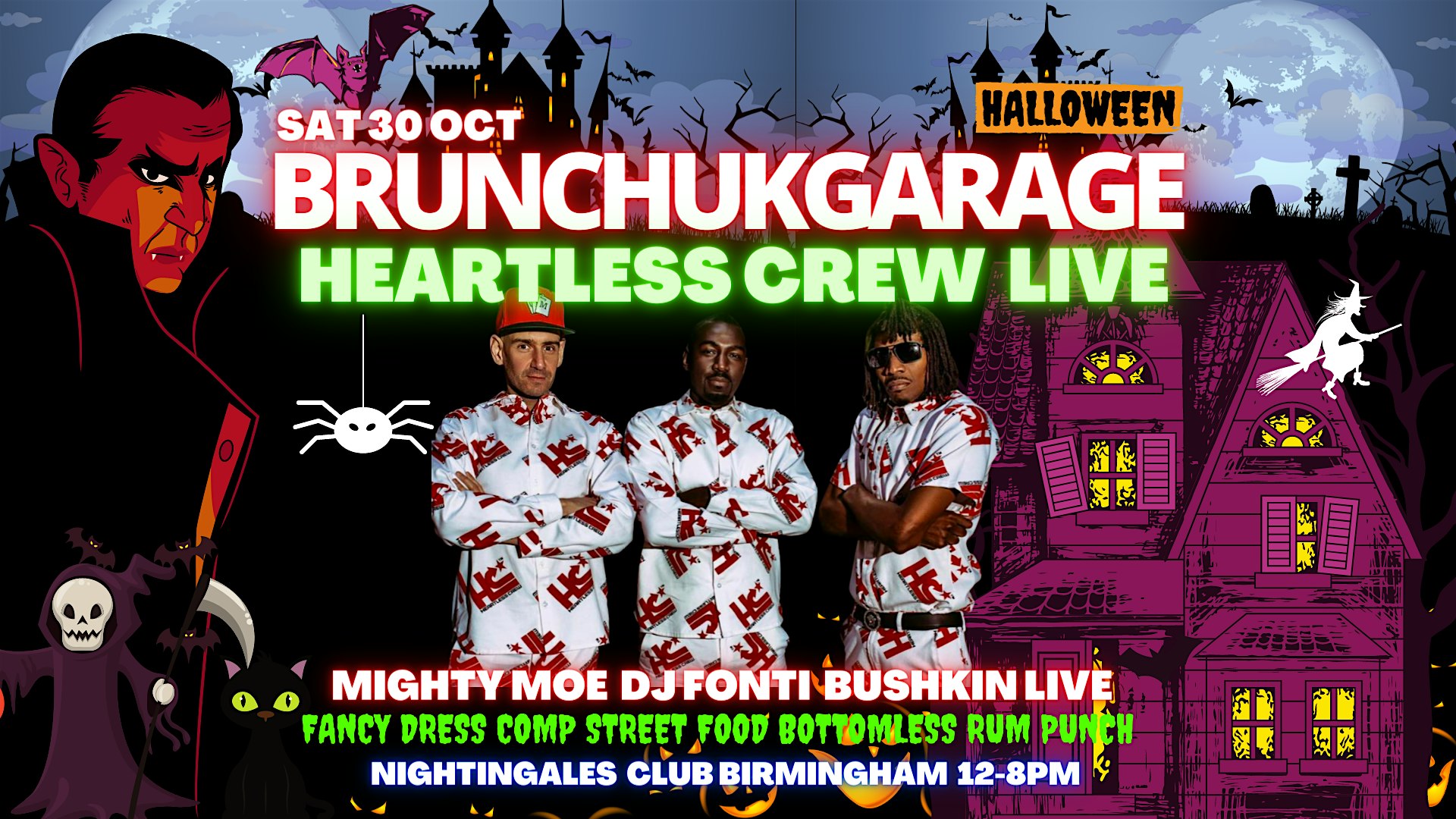 Brunch Uk Garage Bham Heartless Crew Live Nightingale Club Birmingham October 23 2021 Allevents In