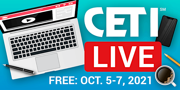 Register for Individual CETI 2021 FREE Sessions Below