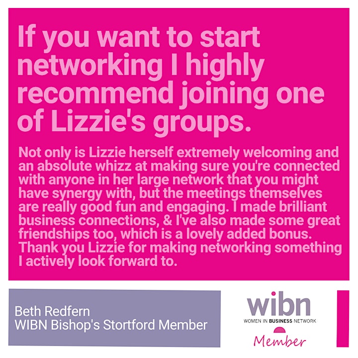 Women in Business Networking - Bishop's Stortford image