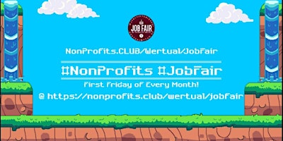 Imagem principal do evento Monthly #NonProfit Virtual JobExpo / Career Fair #Boston