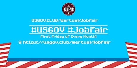 Monthly #USGov Virtual JobExpo / Career Fair #Online tickets