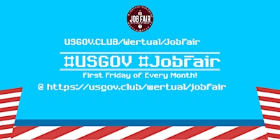 Image principale de Monthly #USGov Virtual JobExpo / Career Fair #Denver