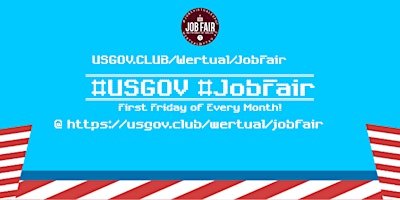 Imagem principal de Monthly #USGov Virtual JobExpo / Career Fair #Seattle