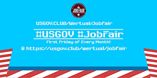 Monthly #USGov Virtual JobExpo / Career Fair #Seattle  primärbild