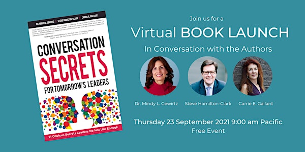 Book Launch Party: "Conversation Secrets for Tomorrow's Leaders"