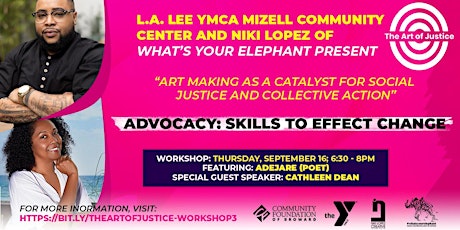 The Art of Justice: Art-Making workshop + community dialogue (3 of 4) primary image