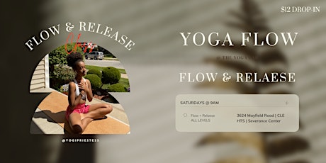 Flow & Release - Saturday Morning Yoga tickets