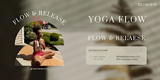 Flow & Release - Saturday Morning Yoga primary image