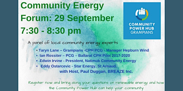 Community Energy Forum