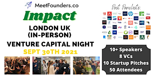 MeetFounders Impact Venture Capital Night [In-Person!]