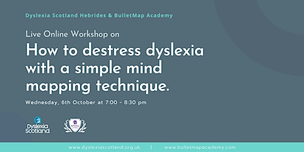 How to destress dyslexia with a simple mind mapping technique (Hebrides)