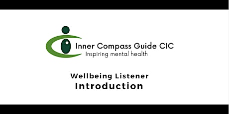 Introduction - Wellbeing Listener (January) tickets