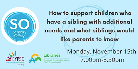 Supporting children who have a sibling with additional needs
