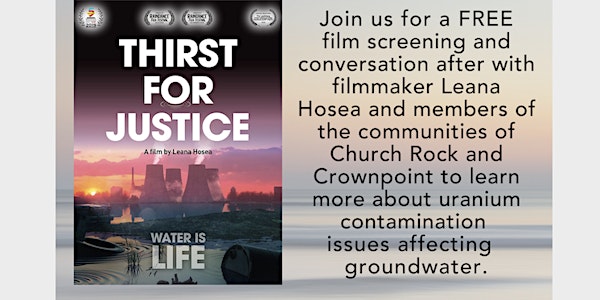 Thirst for Justice Film Screening for Indigenous Peoples Day
