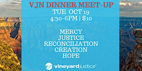 Vineyard Justice Network Meet-Up: Dinner @2021 VUSA NLC #thewayon primary image