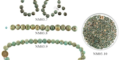 Elemental and statistical analyses of Egyptian faience jewellery