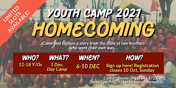 Youth Camp 2021: Homecoming