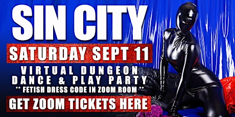 Sin City - Sept 11 - Zoom Party Access Ticket primary image