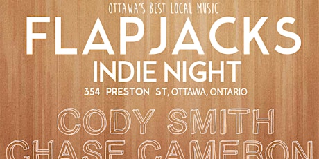 Flapjack's Indie Night - August Edition primary image