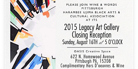 Harambee Ujima Legacy Art Gallery Closing Reception primary image