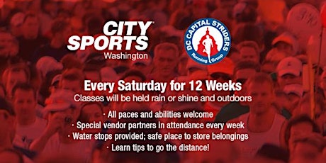 City Sports & DC Capital Striders MCM Training Series primary image