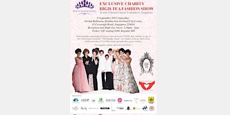 Beauty Queens United Charity Hi-Tea Fashion show primary image