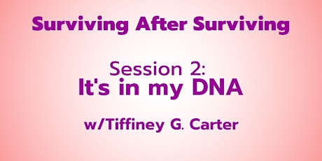 SAS | Session 2: It's in my DNA primary image